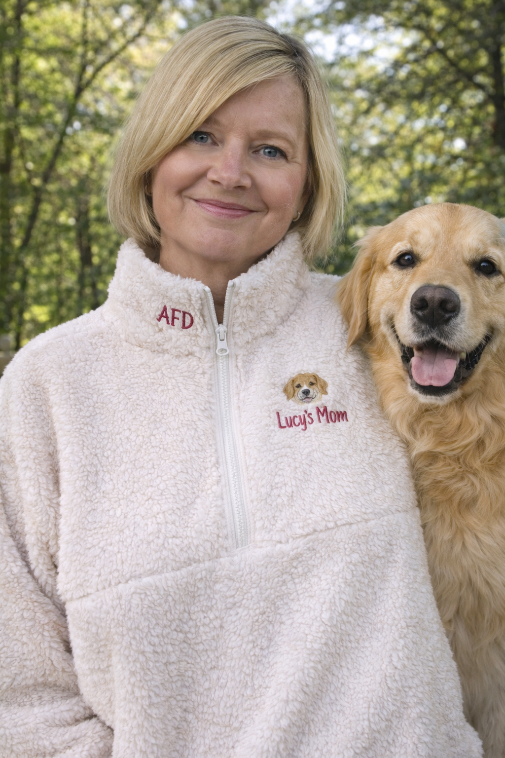 The 'Dog Mom' Fleece