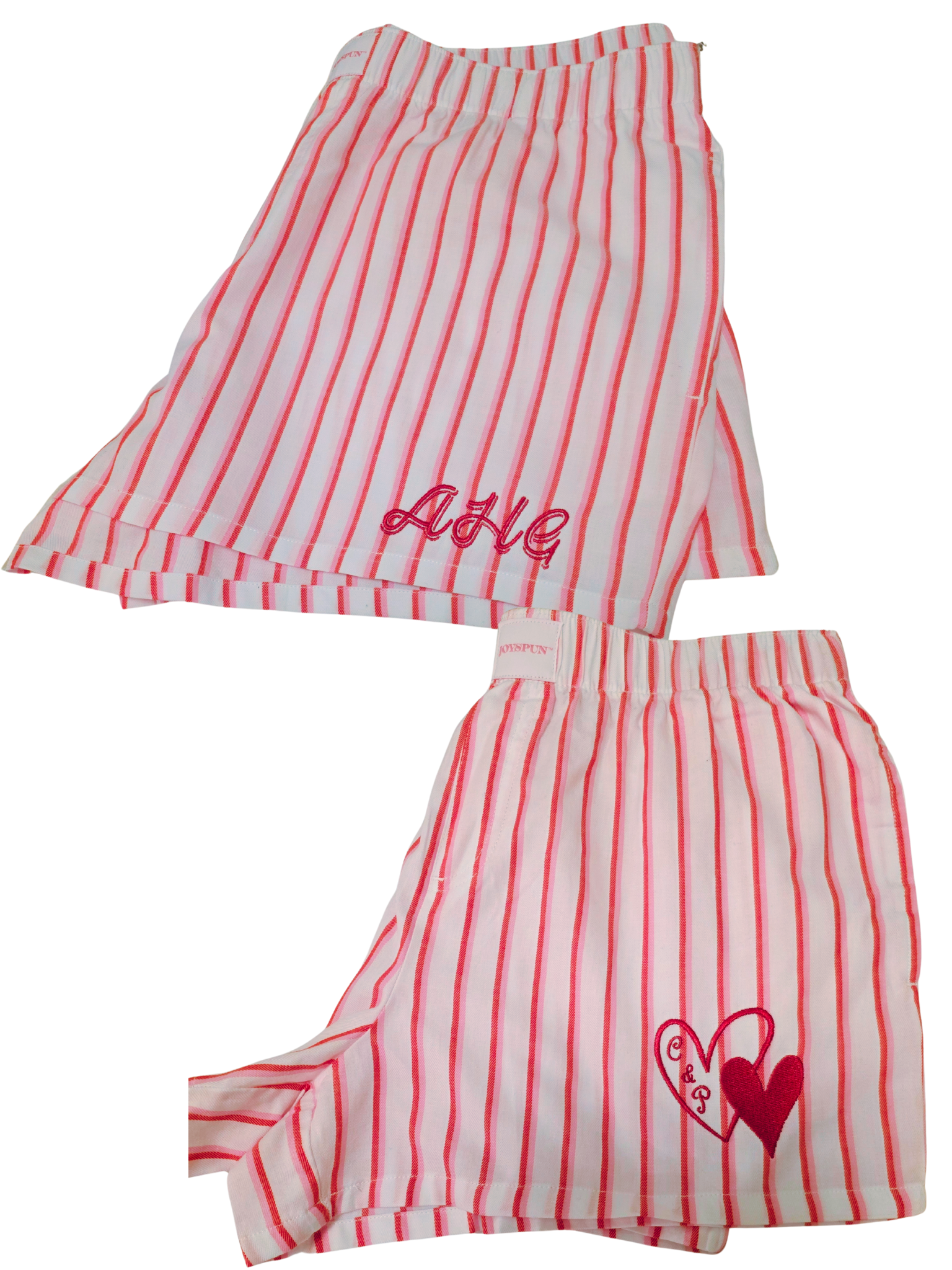 Pink Stripe Boxer Shorts